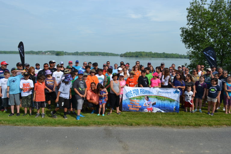 A day of success on the water — Hook, line and sinker! Kids for Fishing, â€œI want the youth to find and experience the simple enjoyments in life while being a kid.â€