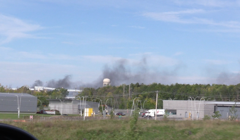 SRMT Environment Division Responds to ALCOA East Fire